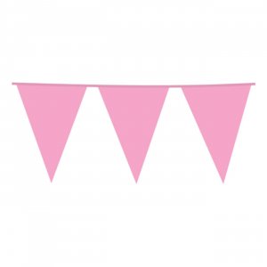 Girlander - Store vimpler - Rosa - 10 m Girlander - Store vimpler - Rosa - 10 m
