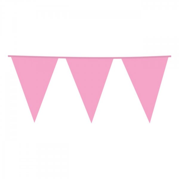 Girlander - Store vimpler - Rosa - 10 m Girlander - Store vimpler - Rosa - 10 m