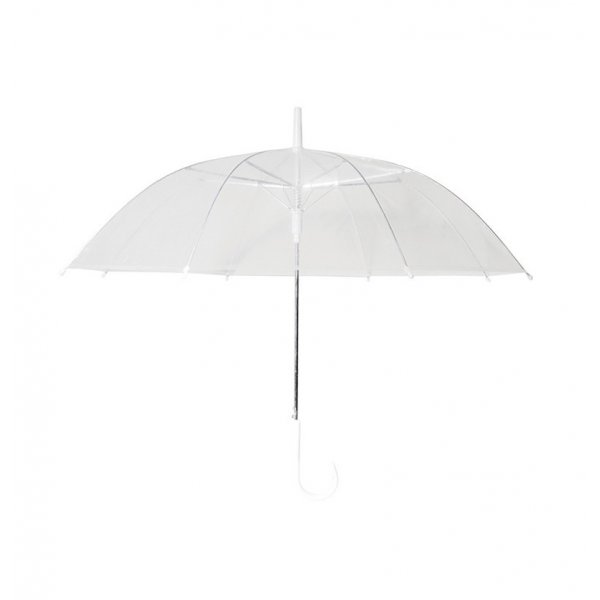 Paraply - 81x 97 cm - Gjennomsiktig Paraply - 81x 97 cm - Gjennomsiktig