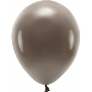 Ensfargede ballonger - Øko 30 cm - Brun - 10-pakning Ensfargede ballonger - Øko 30 cm - Brun - 10-pakning