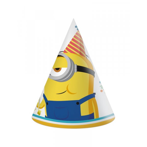 Festhatter - Minions Rise of Gru - 6-pakning