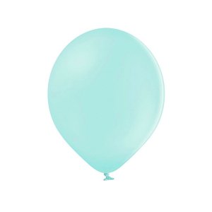 Pastellfargede ballonger - Premium 27 cm - Mint - 10-pakning