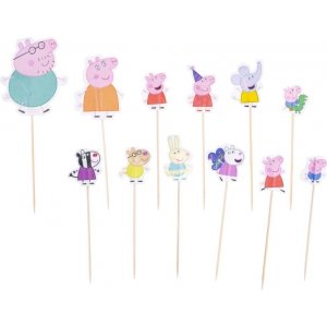 Kakepinner - Greta Gris - 24-pakning Kakepinner - Greta Gris - 24-pakning