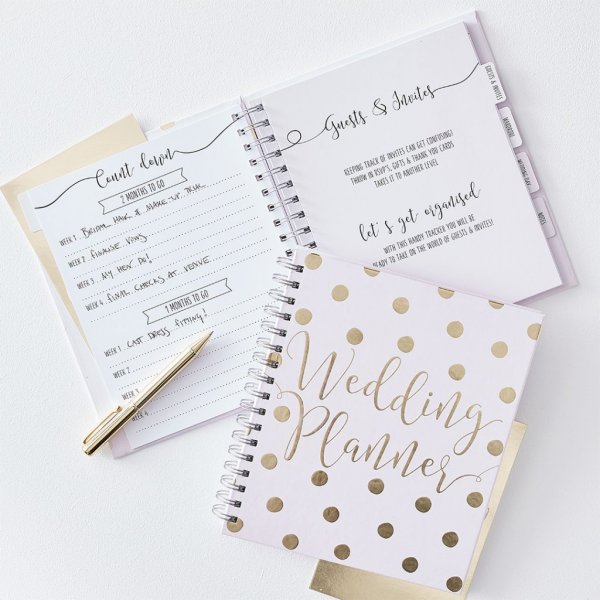 Wedding planner - Gold wedding