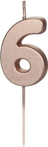 Talllys – Roségull – 6 – Kakelys, Kakepynt til fester