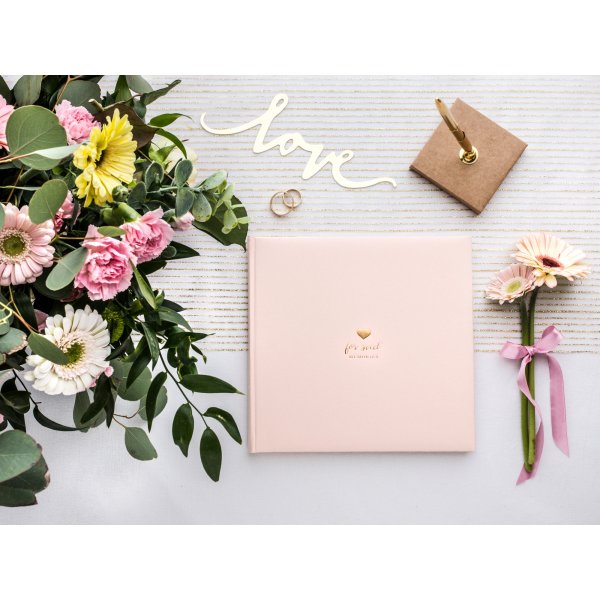 Gjestebok - Ste minner - Rosa