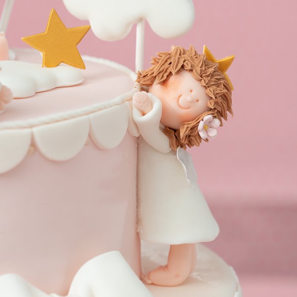 Sukkerblomster - Rosa - 1 cm - 30 stk Sukkerblomster - Rosa - 1 cm - 30 stk