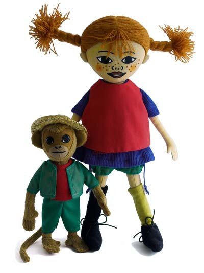 Dolls Pippi Langstrømpe og Mr. Nilsson - Gaver til barn, Festgaver