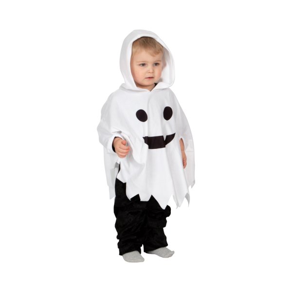 Poncho Spøkelse - Kostyme Poncho Spøkelse - Kostyme