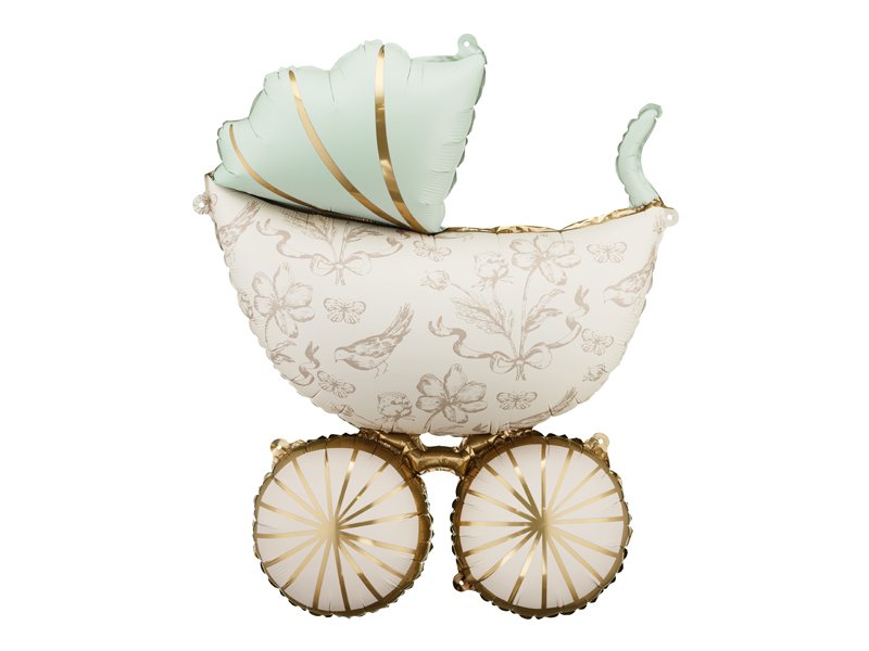 Folieballongvogn – Mix – Babyshowerballonger, Baby Shower