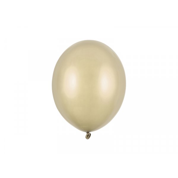 Ballonger - Metallisk kald gull - 27 cm - 50-pakning Ballonger - Metallisk kald gull - 27 cm - 50-pakning