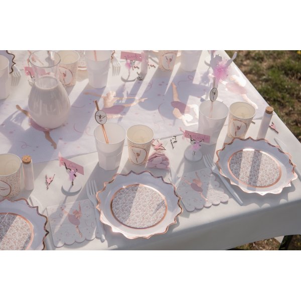 Papptallerken - Ballerina - 10-pakning Papptallerken - Ballerina - 10-pakning