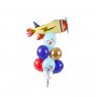 Ballongbukett - Fly - 6 stk