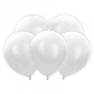LED-ballonger - Hvite - 5-pakning LED-ballonger - Hvite - 5-pakning