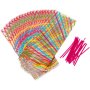 Cellofanposer - 10 x 24 cm - Flerfarget - 20-pakning - Wilton Cellofanposer - 10 x 24 cm - Flerfarget - 20-pakning - Wilton