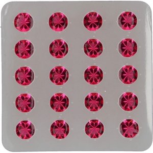 Spiselige diamanter - Rosa - Funcakes - 20 stk Spiselige diamanter - Rosa - Funcakes - 20 stk