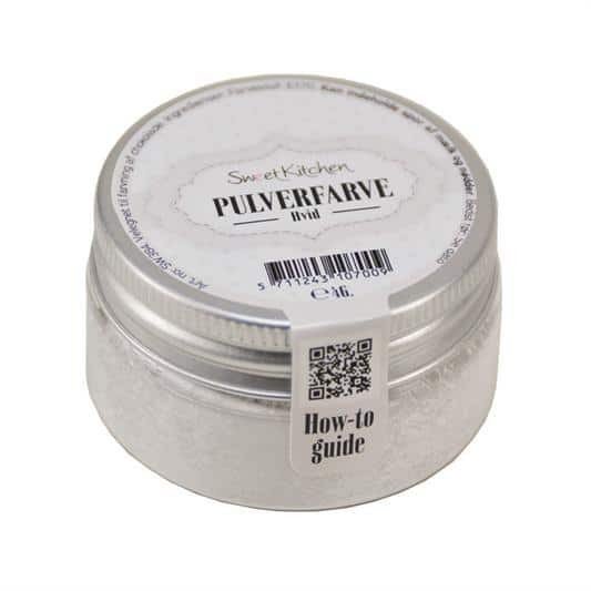 Pulvermaling – Hvit – SweetKitchen – 4 g – Pulverlakkering, Kolorist