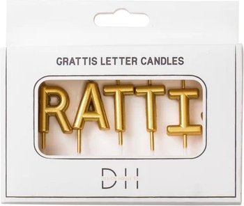 Kakelys - "Gratulerer" - Gull