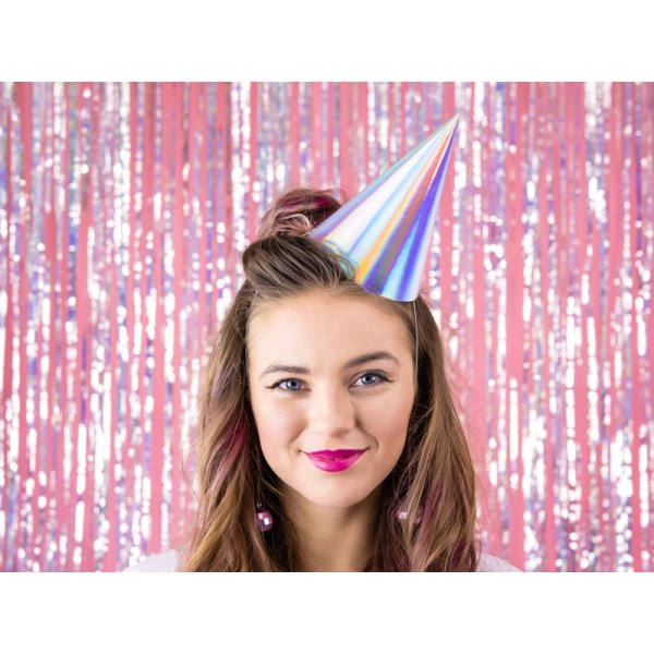 Festhatter - Skimrende - 6-pakning