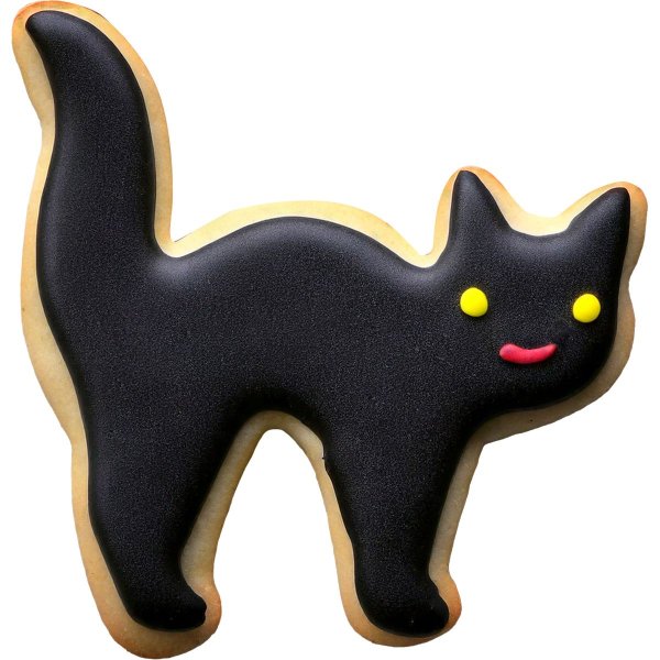 Kakeutstikker - Skummel katt - 7,2 cm Kakeutstikker - Skummel katt - 7,2 cm