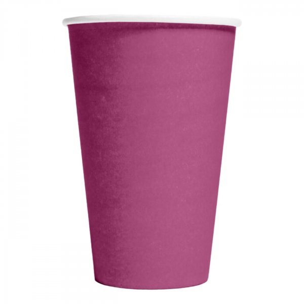 Pappkopper - Lilla - 350ml - 10-pakning Pappkopper - Lilla - 350ml - 10-pakning