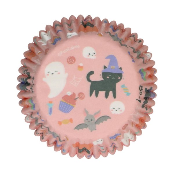 Cupcake-former Søt Halloween - 48-pakning Cupcake-former Søt Halloween - 48-pakning