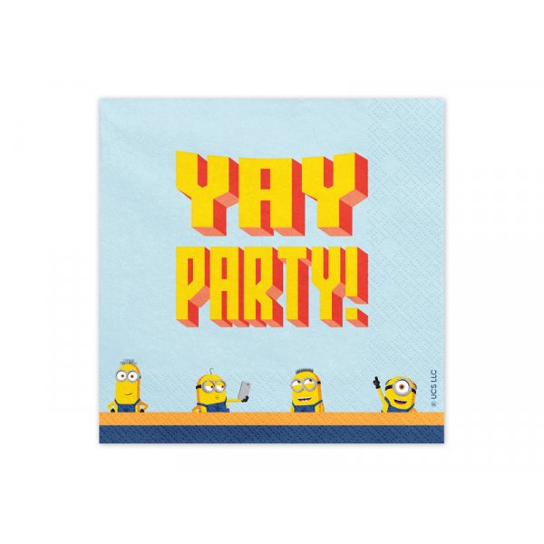 Servietter Minions - Mix Servietter Minions - Mix