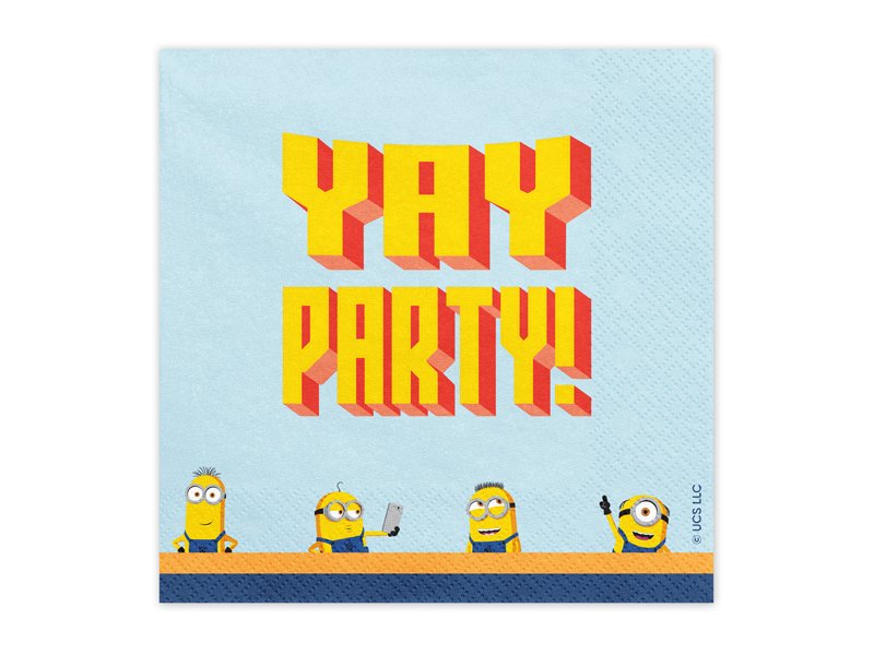 Servietter Minions - Mix - Servietter til fester