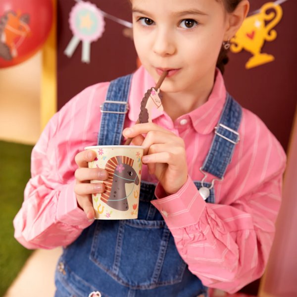 Pappkopper - Hestefest - 6-pakning Pappkopper - Hestefest - 6-pakning