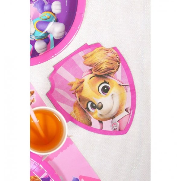 Servietter - Paw Patrol - Rosa - 20-pakning