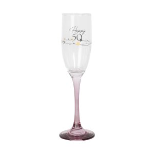 Champagneglass - Happy 50 Champagneglass - Happy 50