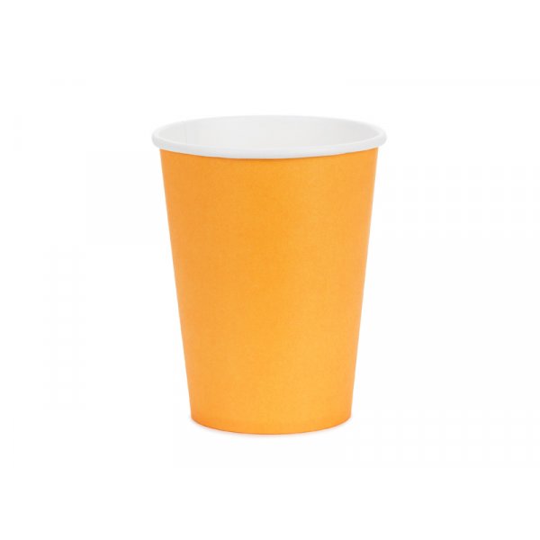 Pappkopp - Lys oransje - 250ml Pappkopp - Lys oransje - 250ml