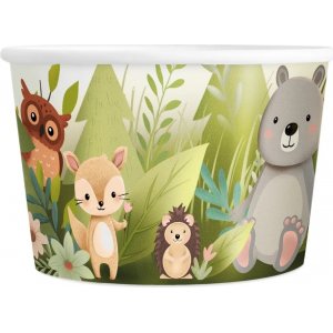 Iskremkopper - Skogens Venner - 6-pakning