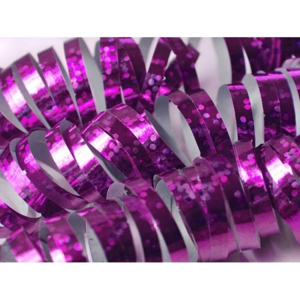 Serpentiner - Metallisk - Knallrosa - 3,8 m Serpentiner - Metallisk - Knallrosa - 3,8 m