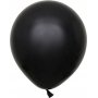 Ballonger ensfargede - Premium 30 cm - Svart - 10-pakning