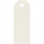 Merkelapper - 8 cm - Elfenben - 20-pakning Merkelapper - 8 cm - Elfenben - 20-pakning
