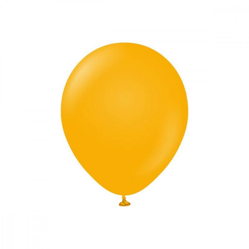 Ballonger ensfargede – Premium 30 cm – Ravfarget – 25-pakning – Pastell, Ensfargede ballonger, Ballonger