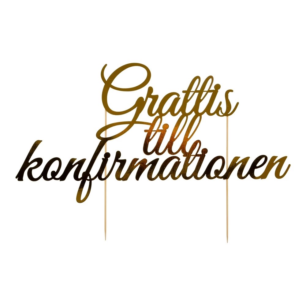 Kakedekorasjon – Konfirmasjon – Symboler og ord, Kaketoppere