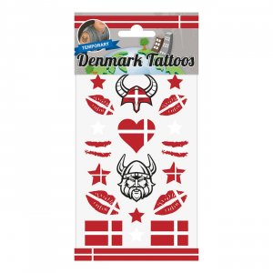 Tatoveringer Danmark 15x10 cm Tatoveringer Danmark 15x10 cm