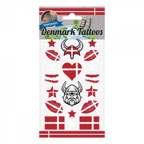 Tatoveringer Danmark 15x10 cm Tatoveringer Danmark 15x10 cm