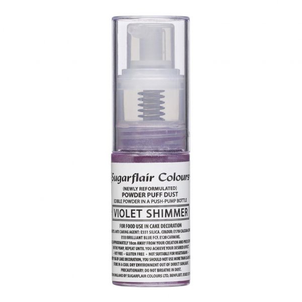 Spiselig spray - Sugarflair - Fiolett Shimmer - 10 g Spiselig spray - Sugarflair - Fiolett Shimmer - 10 g