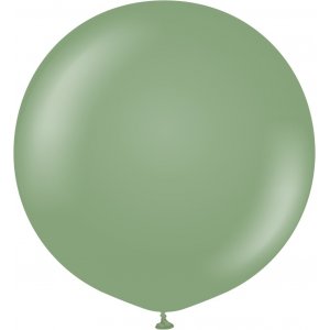 Ballonger ensfarget - Premium 60 cm - Eukalyptus Ballonger ensfarget - Premium 60 cm - Eukalyptus