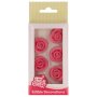 FunCakes Roser Rosa Kakedekorasjon 6 stk FunCakes Roser Rosa Kakedekorasjon 6 stk