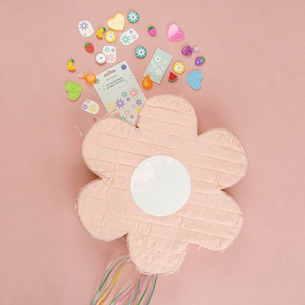 Pi�ata - Blomst - Rosa