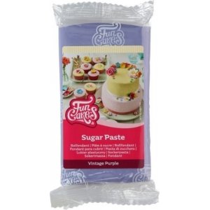 Sukkerpasta - Vintage Lilla - Funcakes - 250 g Sukkerpasta - Vintage Lilla - Funcakes - 250 g