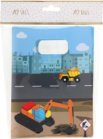 Godteripose - Under konstruksjon - 10-pakning Godteripose - Under konstruksjon - 10-pakning