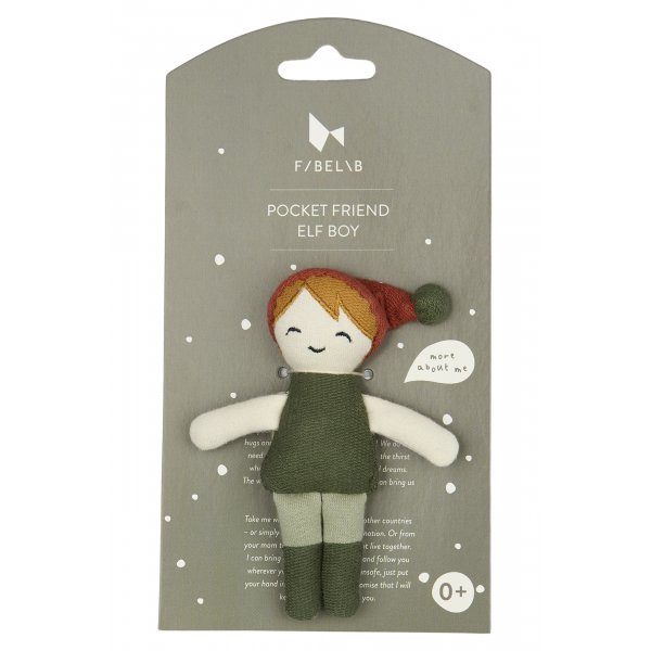 Nissedukke - 12 cm - Gutt - FABELAB Nissedukke - 12 cm - Gutt - FABELAB