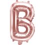 Bokstavballonger - Rosgull - 35 cm - Bokstav: B
