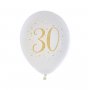 Ballonger Hvite 30 år Ballonger Hvite 30 år