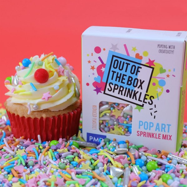 Strøblanding - Ut av esken - Pop Art - 60 g Strøblanding - Ut av esken - Pop Art - 60 g